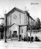 Il tempio in una fotografia dell'Ottocento