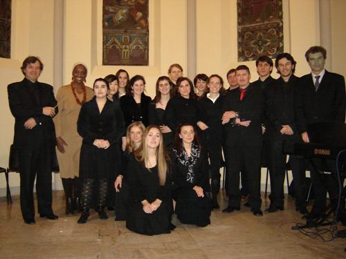 Il coro degli allievi